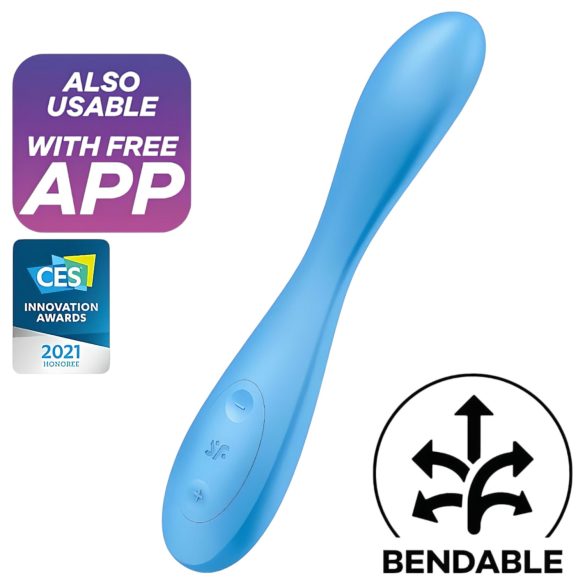 Satisfyer G-spot Flex 4 - intelligenter G-Punkt-Vibrator (türkis)