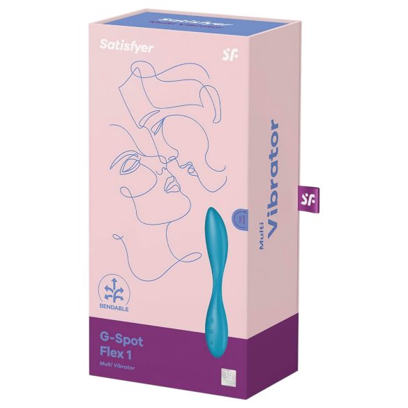 Satisfyer G-spot Flex 1 - Akku, wasserdichter G-Punkt Vibrator (grün)