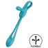 Satisfyer Plug & Play - Wiederaufladbarer Analvibrator & Penisring (Blau)