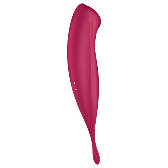 Satisfyer Twirling Pro - Intelligenter 2in1 Klitoris-Vibrator (rot)
