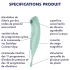 Satisfyer Twirling Pro - Intelligenter 2in1 Klitorisvibrator (Mint)