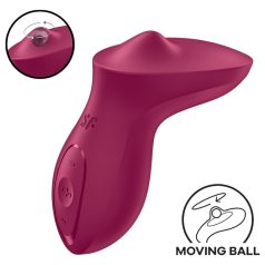   Satisfyer Exciterrr - rotierende Perlen-Klitorisvibrator (rot)