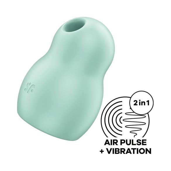 Satisfyer Pro To Go 1 - Mintgrüner Luftwellen-Klitorisstimulator, akkubetrieben