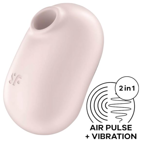 Satisfyer Pro To Go 2 - Luftwellen-Klitorisstimulator (Beige)