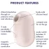 Satisfyer Pro To Go 2 - Luftwellen-Kitzler (Beige)