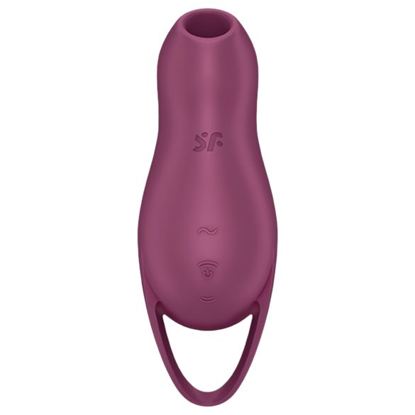 Satisfyer Pocket Pro 1 - Akku-Klitoris-Vibrator mit Druckwellen (Lila)