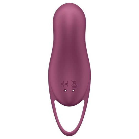 Satisfyer Pocket Pro 1 - Akku-Klitoris-Vibrator mit Druckwellen (Lila)