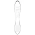 Satisfyer Dazzling Crystal 1 - beidseitiger Glasdildo (transparent)