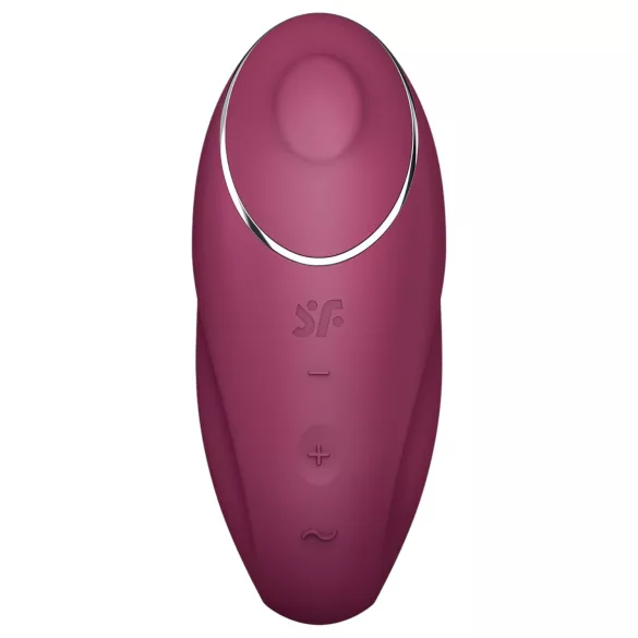 Satisfyer Tap & Climax 1 - 2in1 Vibrator & Klitorisstimulator (Rot)