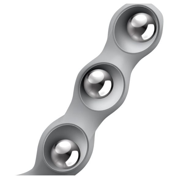 Satisfyer Triple Ball-R - Perlendildo (grau)