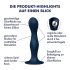Satisfyer Double Ball-R - Gewichts-Dildo (Blau)