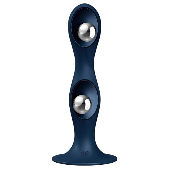 Satisfyer Double Ball-R - Gewichts-Dildo (Blau)