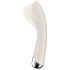 Satisfyer Spinning Vibe 1 - G-Punkt Vibrator mit rotierendem Kopf (Beige)