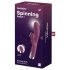Satisfyer Spinning Rabbit 1 - Rotierender Klitorisarm-Vibrator (Rot)