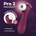 Satisfyer Pro 2 Gen3 - akkubetriebener Luftdruckwellen-Klitorisstimulator (rot)