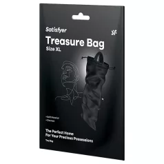   Satisfyer Treasure Bag XL - Aufbewahrungstasche - groß (schwarz)