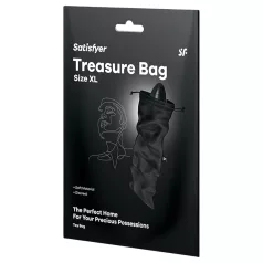   Satisfyer Treasure Bag XL - diskrete Aufbewahrungstasche - groß (schwarz)