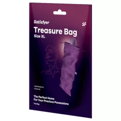   Satisfyer Treasure Bag XL - diskrete Aufbewahrungstasche für Sexspielzeug (lila)