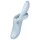 Satisfyer Heat Flex 4 - Erwärmbarer Klitoris-Vibrator (Silber)