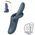 Satisfyer Heat Flex 4 - wärmender Vibrator mit Klitorisarm (grau)