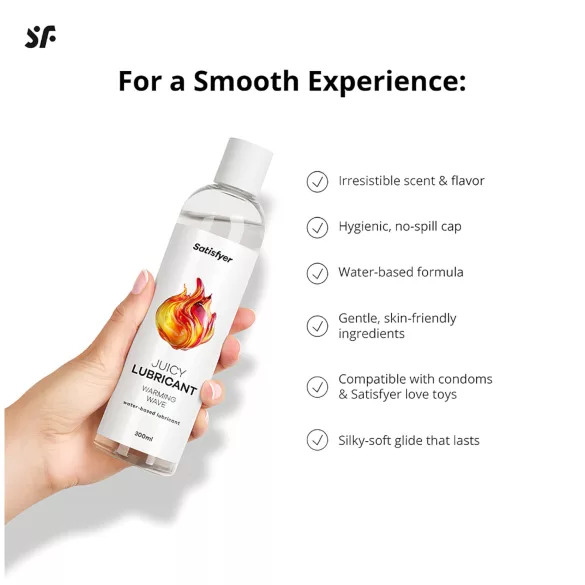 Satisfyer - Wärmendes Gleitgel (300ml)