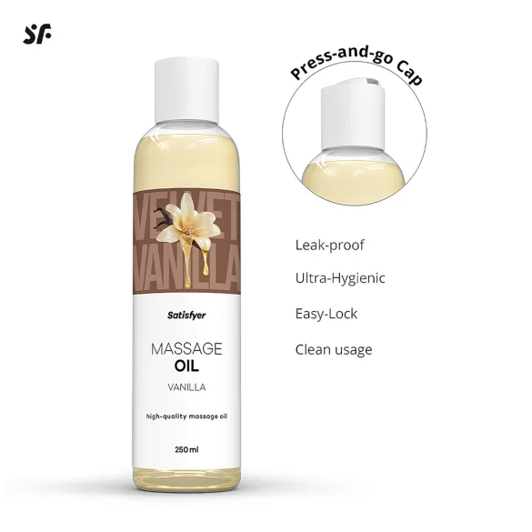 Satisfyer - Massageöl - Vanille (250ml)