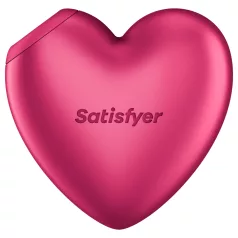   Satisfyer Cutie Heart - Druckwellen‑Vibrator für die Klitorisstimulation (Pink)