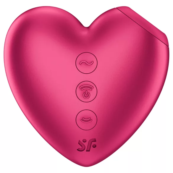 Satisfyer Cutie Heart - Druckwellen‑Vibrator für die Klitorisstimulation (Pink)