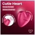Satisfyer Cutie Heart - Druckwellen‑Vibrator für die Klitorisstimulation (Pink)