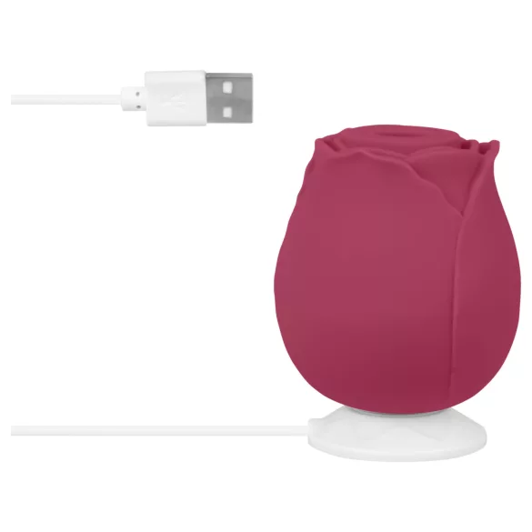 EIS Blush&Bloom - Saug- und Vibrationsvibrator (rot)