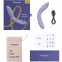 Womanizer OG - Wiederaufladbarer 2in1 G-Punkt-Vibrator mit Luftwellen (Lila)