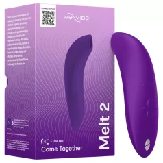   We-Vibe Melt 2 - App-gesteuerter Luftdruck-Klitorisstimulator (lila)