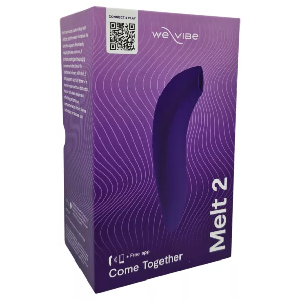 We-Vibe Melt 2 - smarter Klitorisstimulator mit Luftwellen (lila)