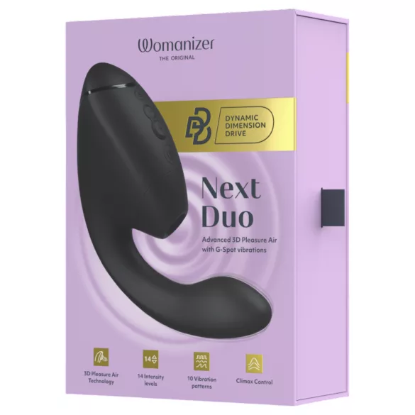 Womanizer Next Duo - 2-in-1 G-Punkt Vibrator (schwarz)