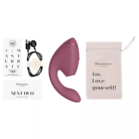 Womanizer Next Duo - 2-in-1 G-Punkt Vibrator (Pink)