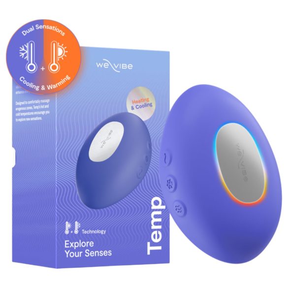 We-Vibe Temp - Kühl-Heiz Klitoris Vibrator (Blau)