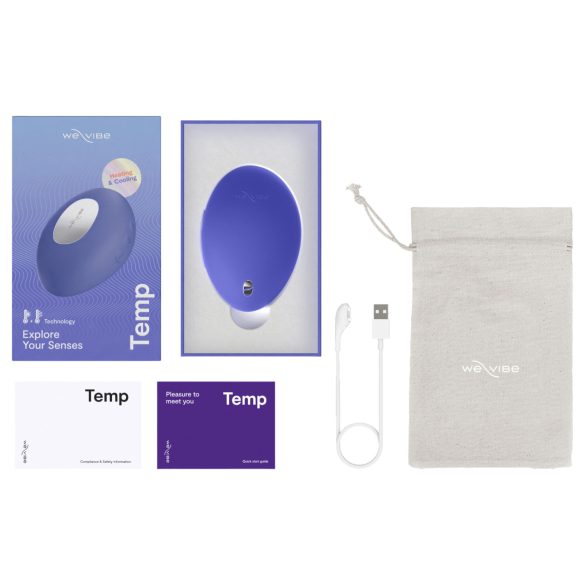 We-Vibe Temp - Kühl-Heiz Klitoris Vibrator (Blau)