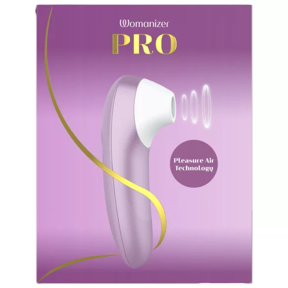 Womanizer Pro - Klitorisstimulator mit Luftimpulsen (lila)