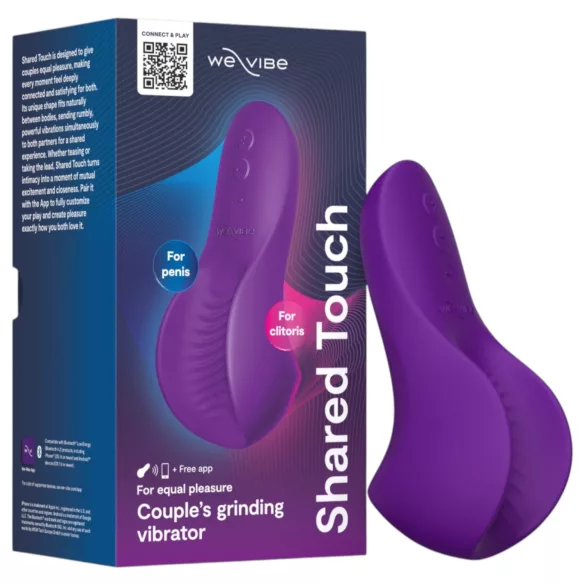 We-Vibe Shared Touch - intelligenter Paarvibrator (lila)