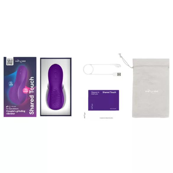 We-Vibe Shared Touch - intelligenter Paarvibrator (lila)