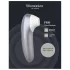 Womanizer Pro - Klitorisstimulator mit Luftimpulsen (grau)