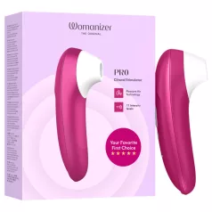 Womanizer Pro - Klitorisstimulator mit Druckwellen (pink)