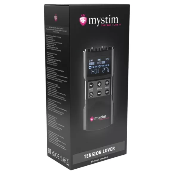 mystim Tension Lover 2 - digitales Elektro-Set (schwarz)