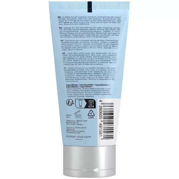Mister Size Bio - Bio-Gleitgel auf Wasserbasis (100 ml)