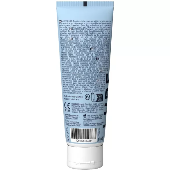 Mister Size Premium Lube - Gleitmittel auf Wasserbasis (100 ml)