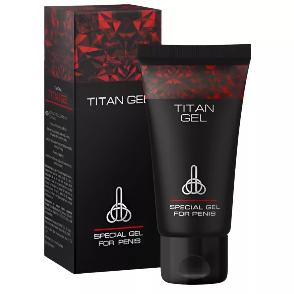 Titan Gel - Creme zur Vergrößerung des Penis und Verbesserung der Erektion (50 ml)