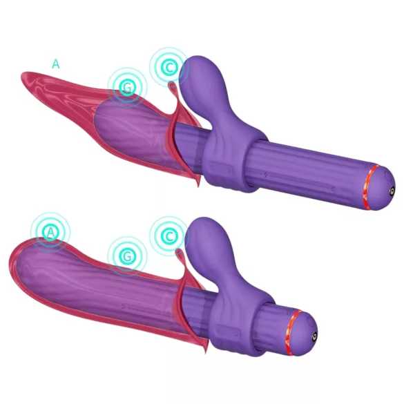 Magic Stick S1 - Mehrzweck-Vibrator (lila)