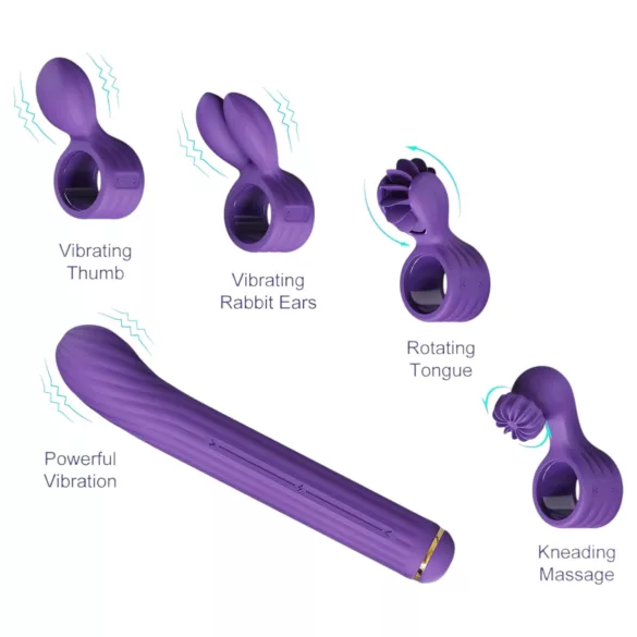 Magic Stick S1 - Mehrzweck-Vibrator (lila)