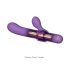 Magic Stick - Vibrator mit wechselbaren Aufsätzen (Lila)