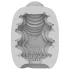 VIBEGGS Ribs Delight - Vibrator-Ei Masturbator (weiß)